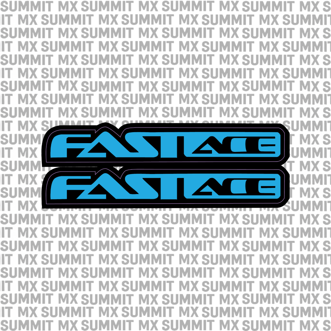 Fastace Fork Tube Decal (Without Fastace Icon)