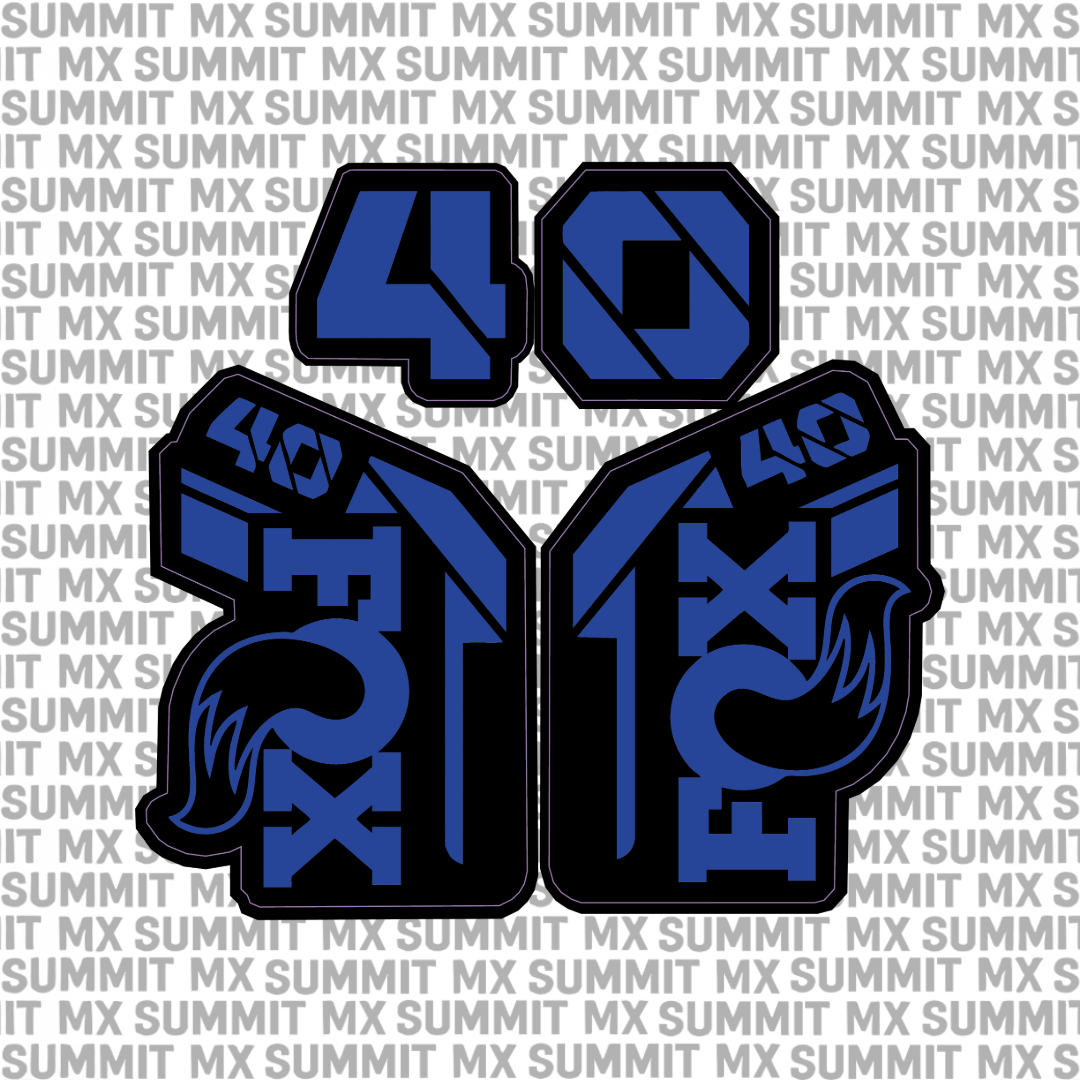 Fox 40 Fork Tube Decal
