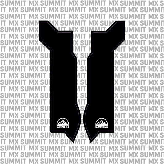 Eride Pro fork guard decal design graphics kit — Summit MX