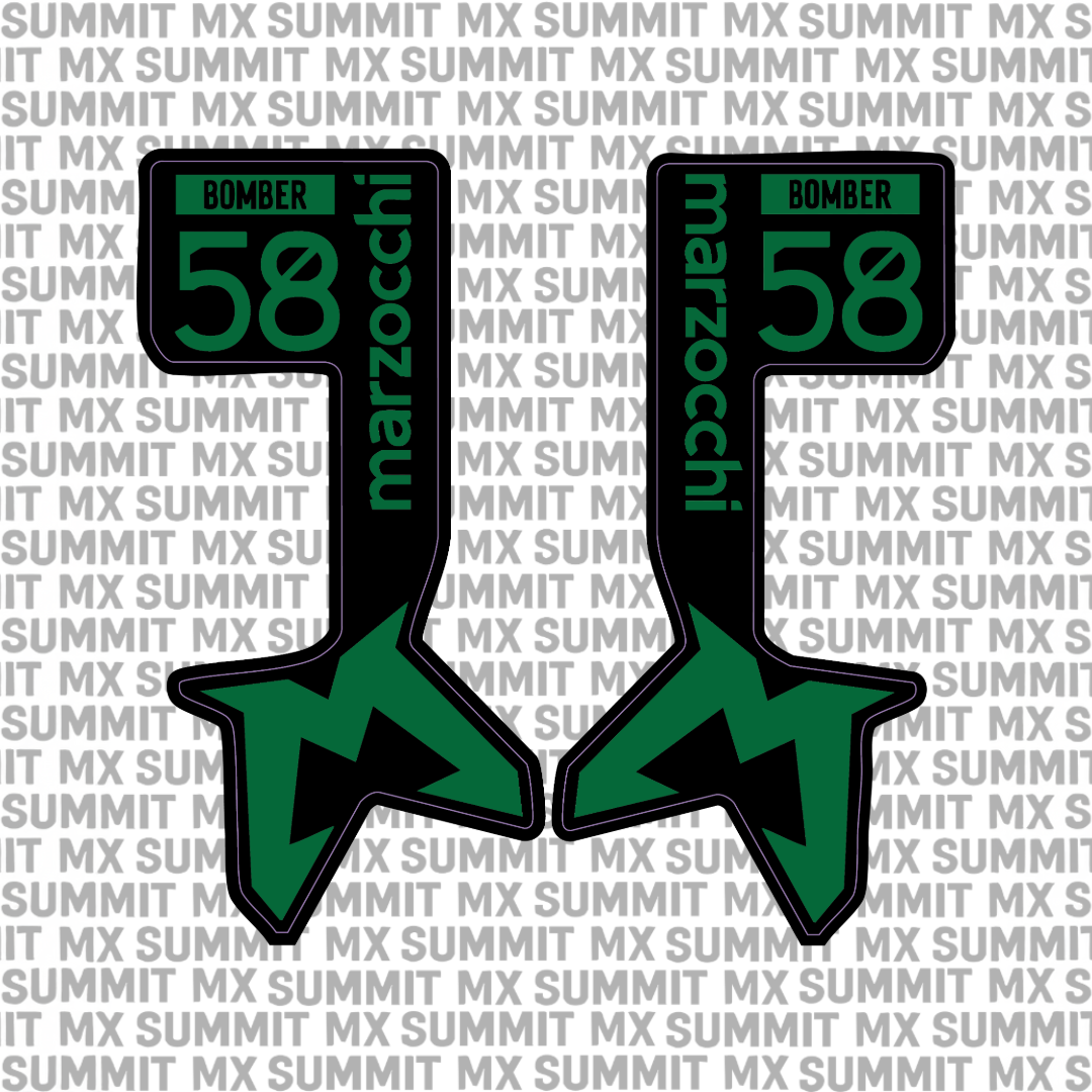 Marzocchi Bomber Fork Tube Decal