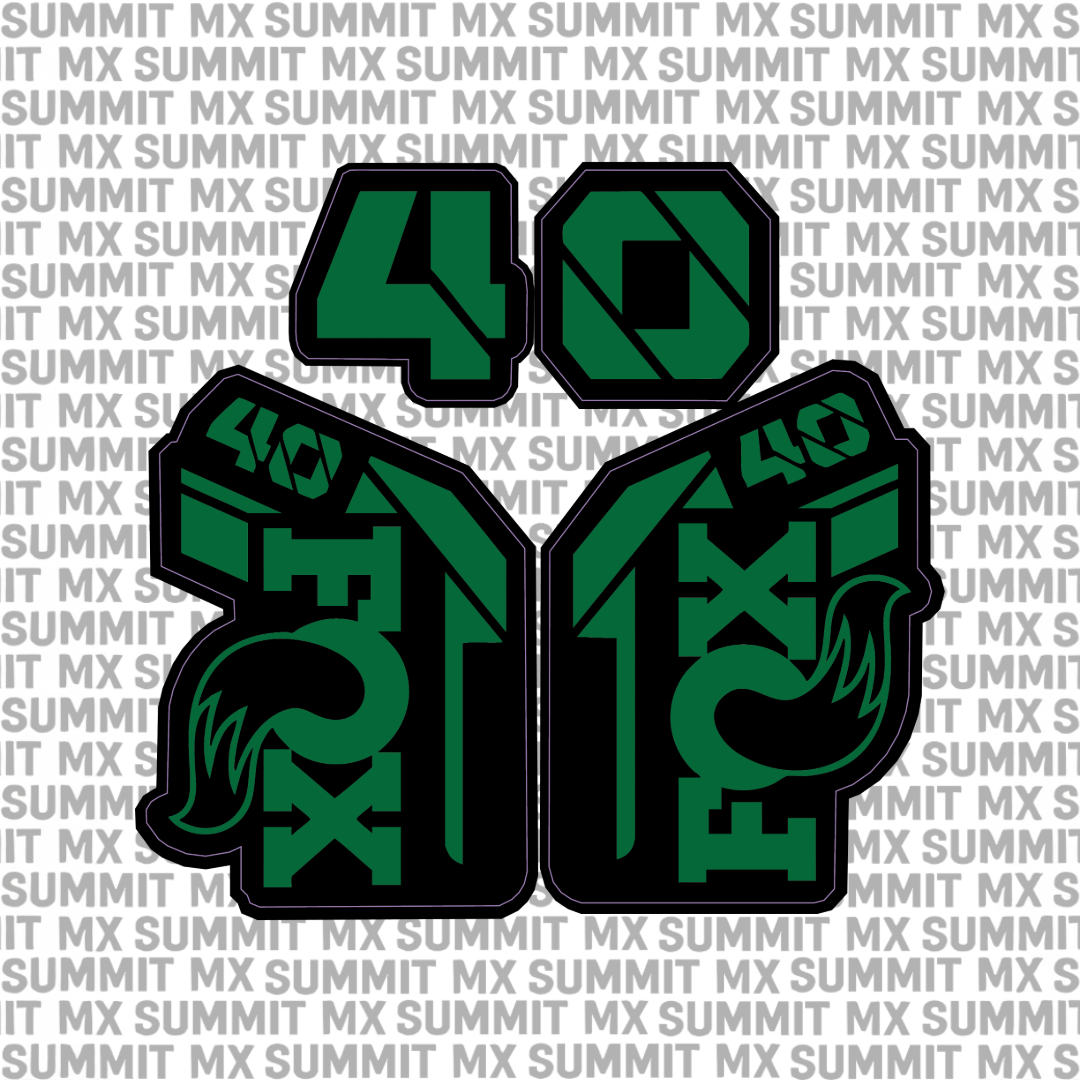 Fox 40 Fork Tube Decal