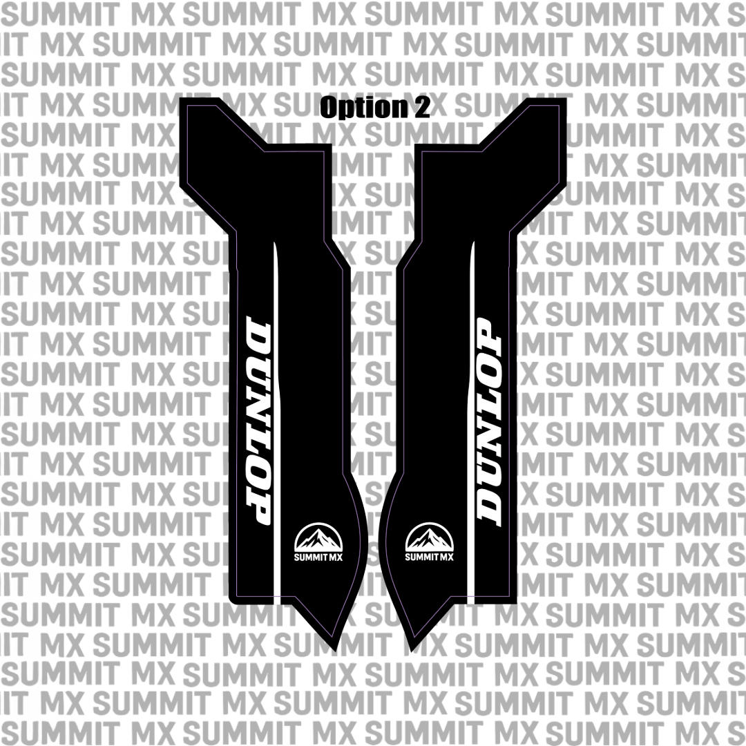 Customizable Eride Fork Guard Decals