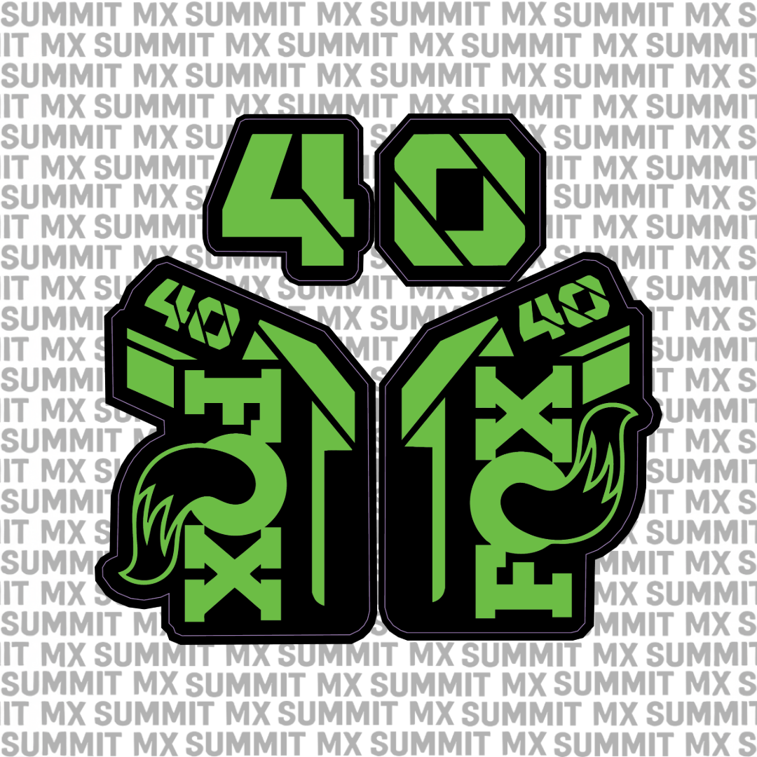 Fox 40 Fork Tube Decal