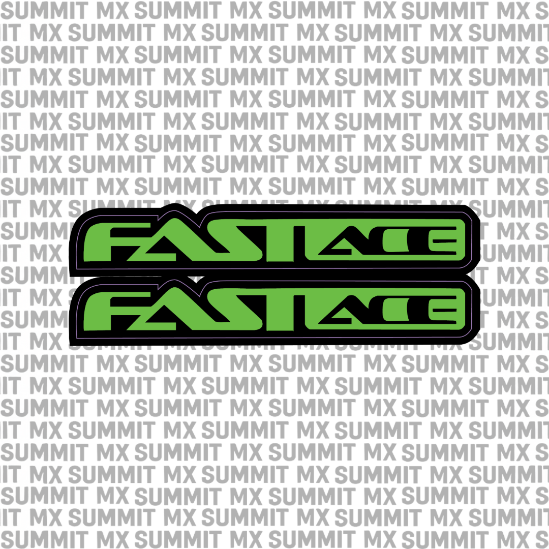 Fastace Fork Tube Decal (Without Fastace Icon)