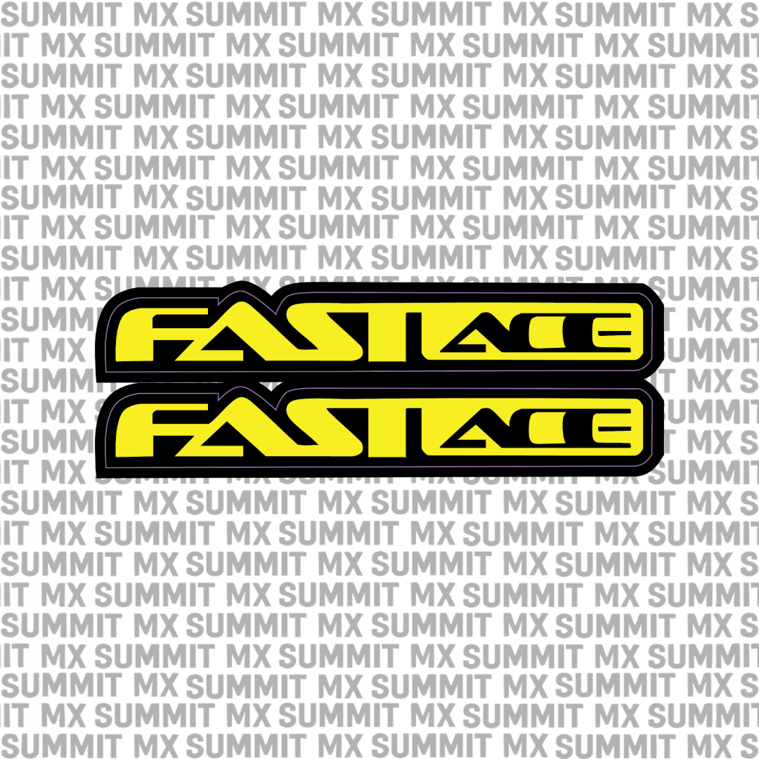 Fastace Fork Tube Decal (Without Fastace Icon)