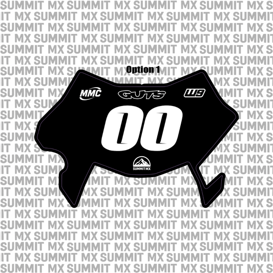 Pre-Designed Ultrabee Number Plate Decal