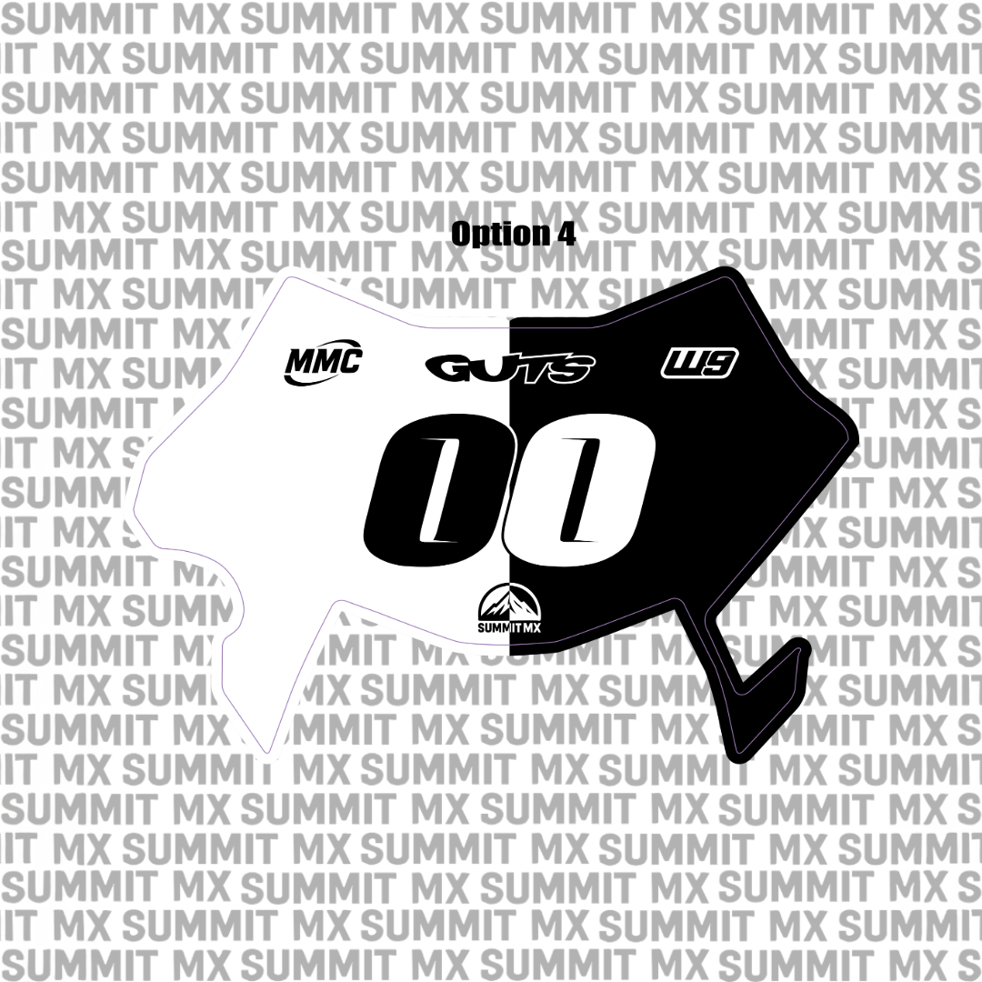 Pre-Designed Ultrabee Number Plate Decal