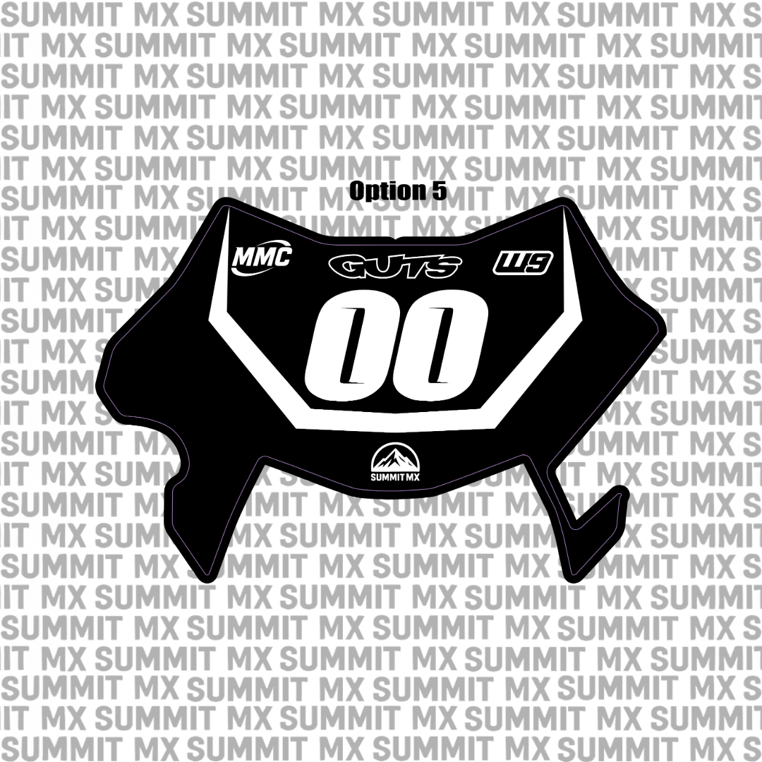 Pre-Designed Ultrabee Number Plate Decal