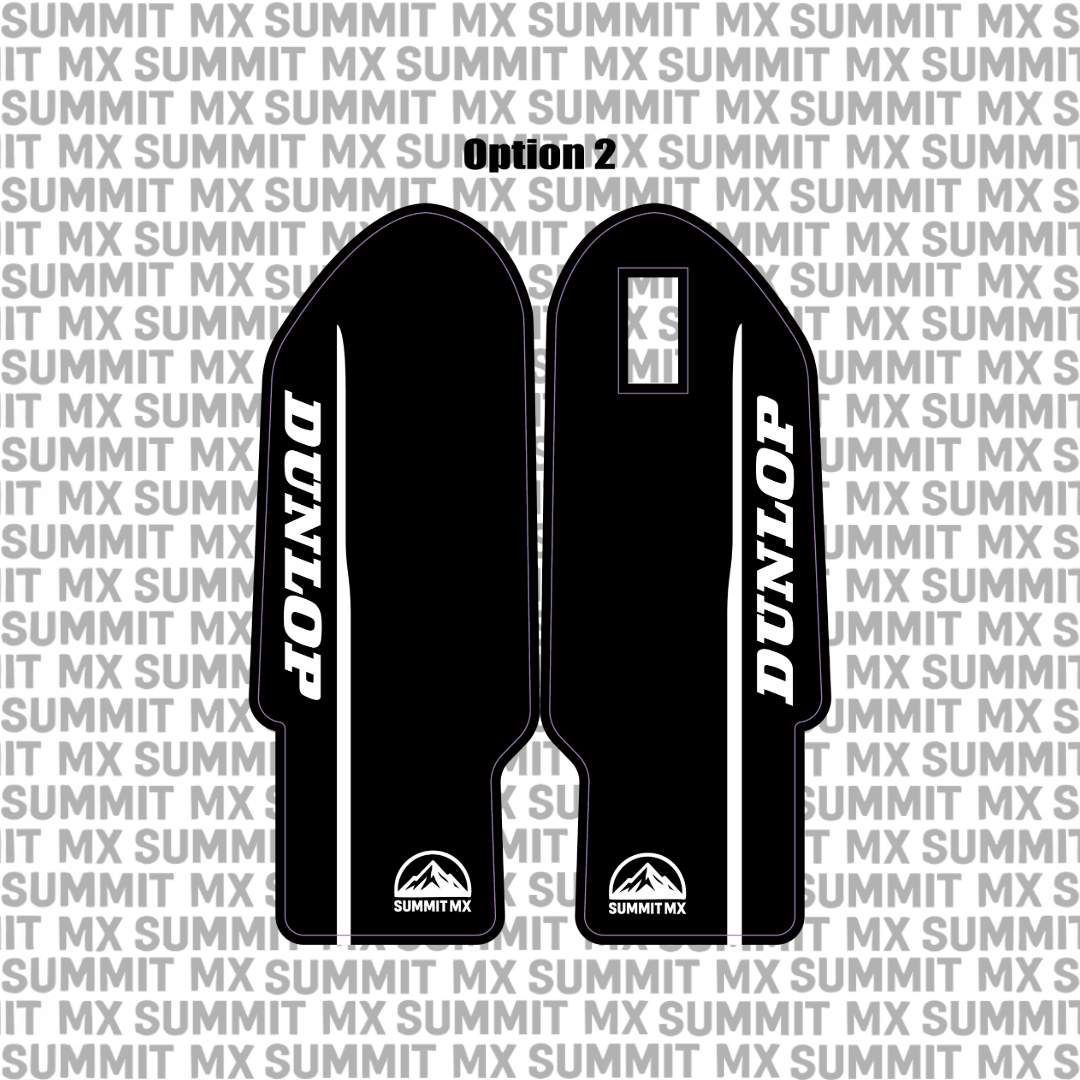 Customizable EXT Ferro Fork Guard Decals