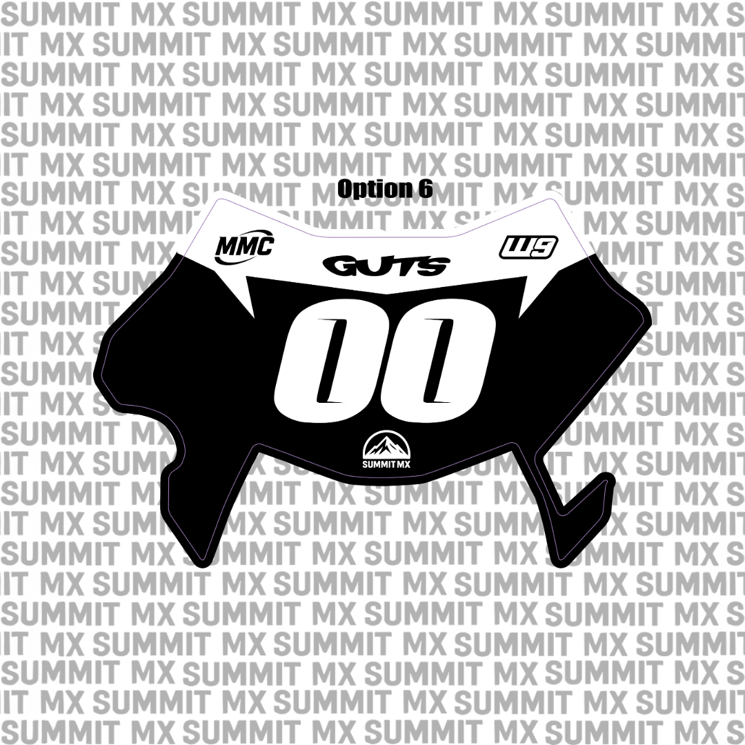 Pre-Designed Ultrabee Number Plate Decal