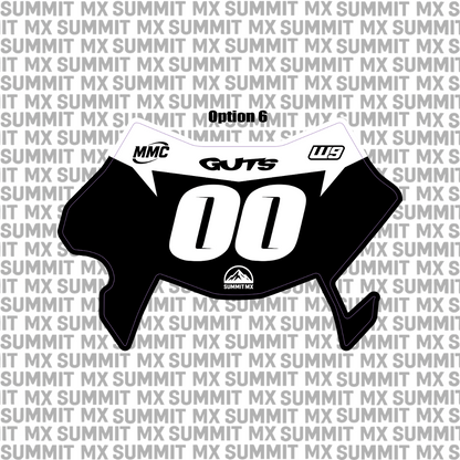 Pre-Designed Ultrabee Number Plate Decal