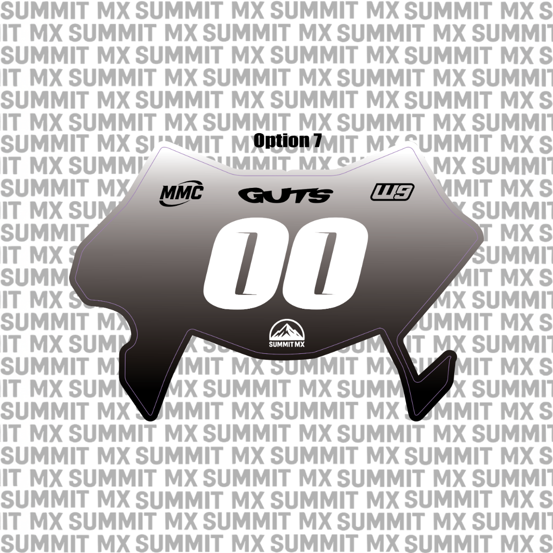 Pre-Designed Ultrabee Number Plate Decal