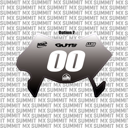 Pre-Designed Ultrabee Number Plate Decal