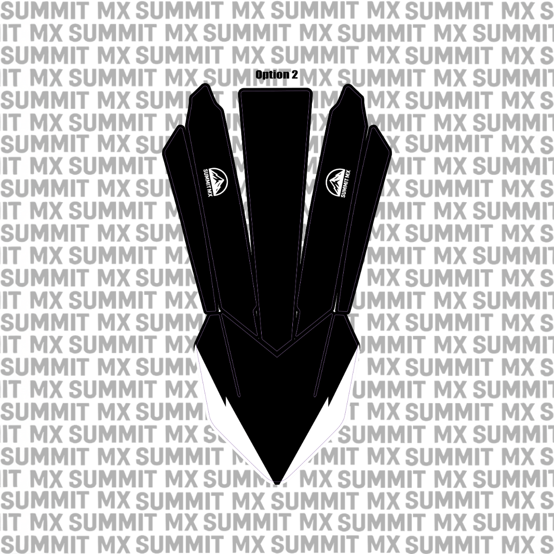 Customizable KTM 85 Front Fender Decal