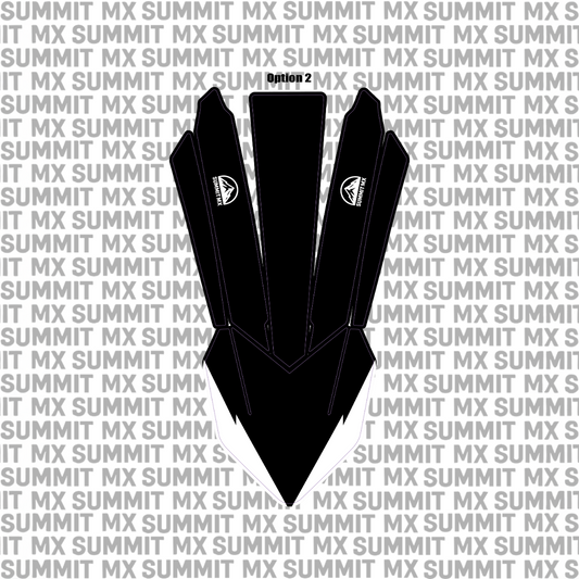 Customizable KTM 85 Front Fender Decal