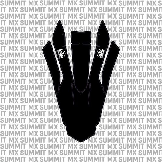 Surron Ultra Bee front fender black design layout — Summit MX