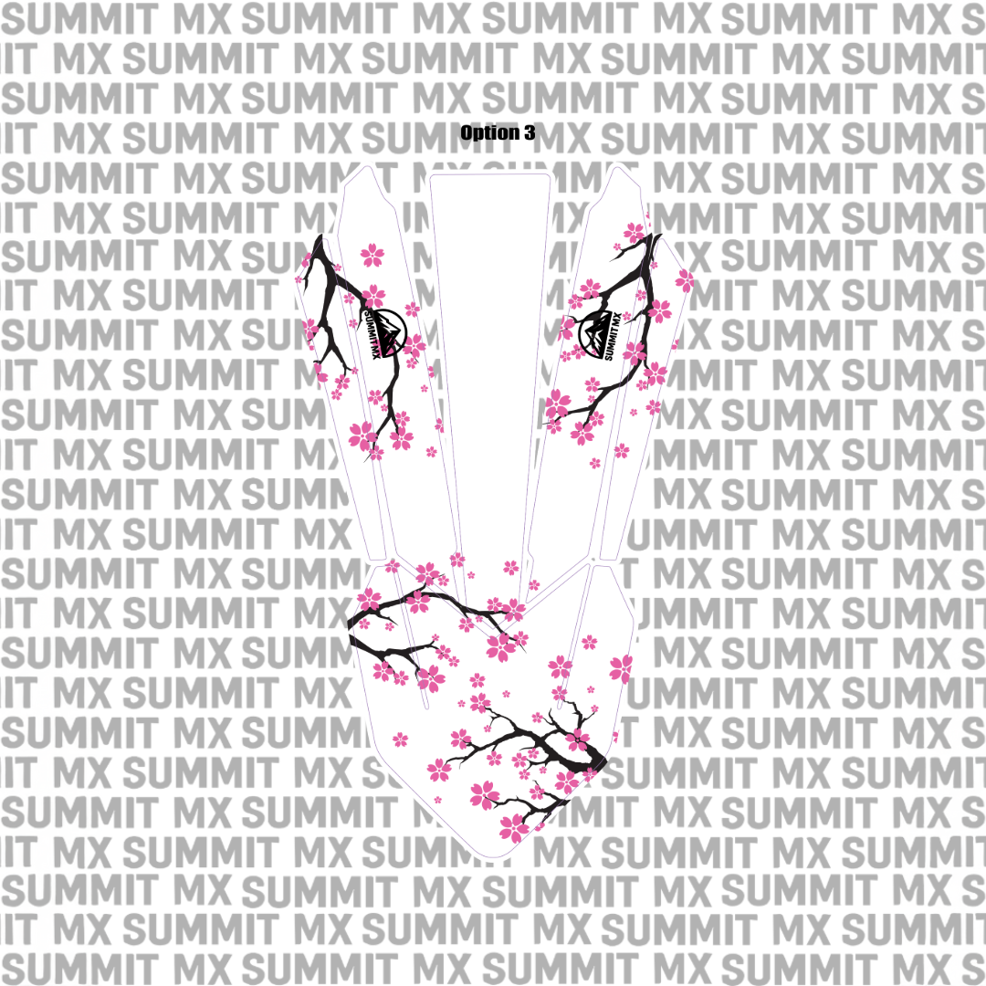 Customizable KTM 85 Front Fender Decal