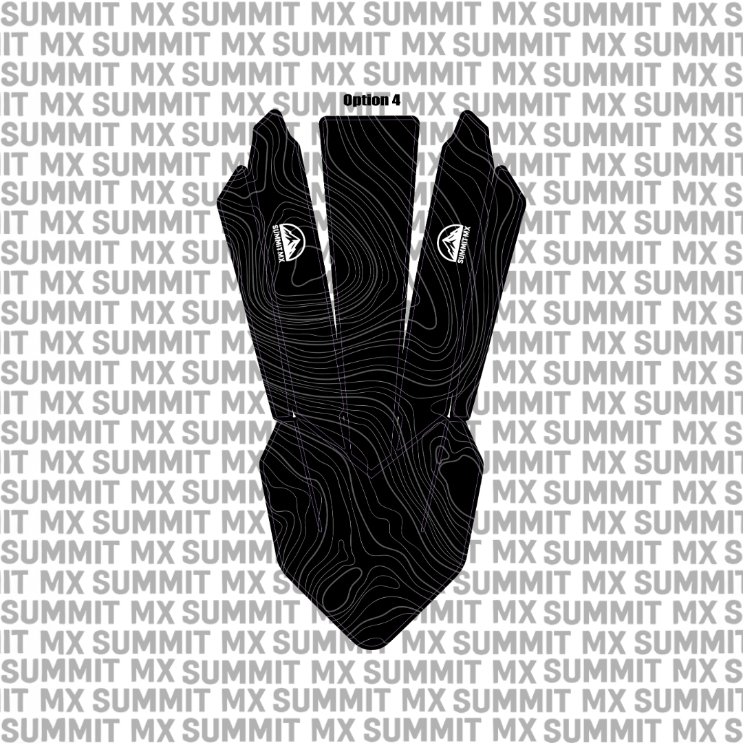 Customizable KTM 85 Front Fender Decal