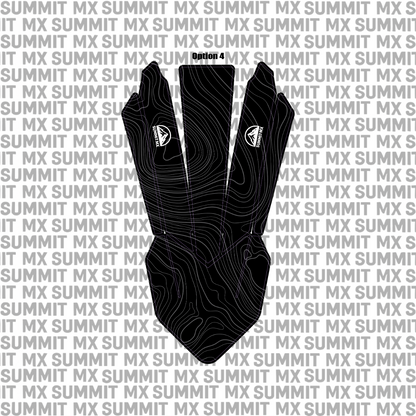 Customizable KTM 85 Front Fender Decal