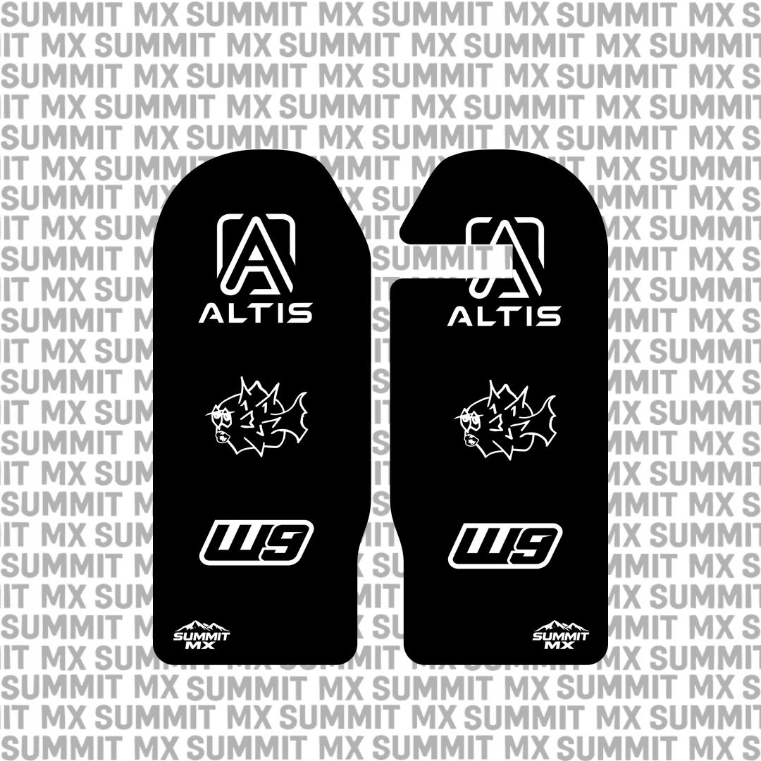 Altis Delta fork guard decal, Style 1 — Summit MX