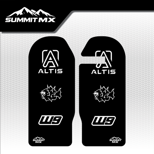 Altis Delta fork guard decal, Style 1 — Summit MX