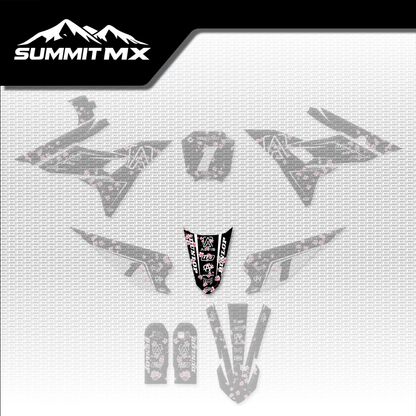 Cherry Blossom Altis Sigma rear fender decal, shown in place on the full kit