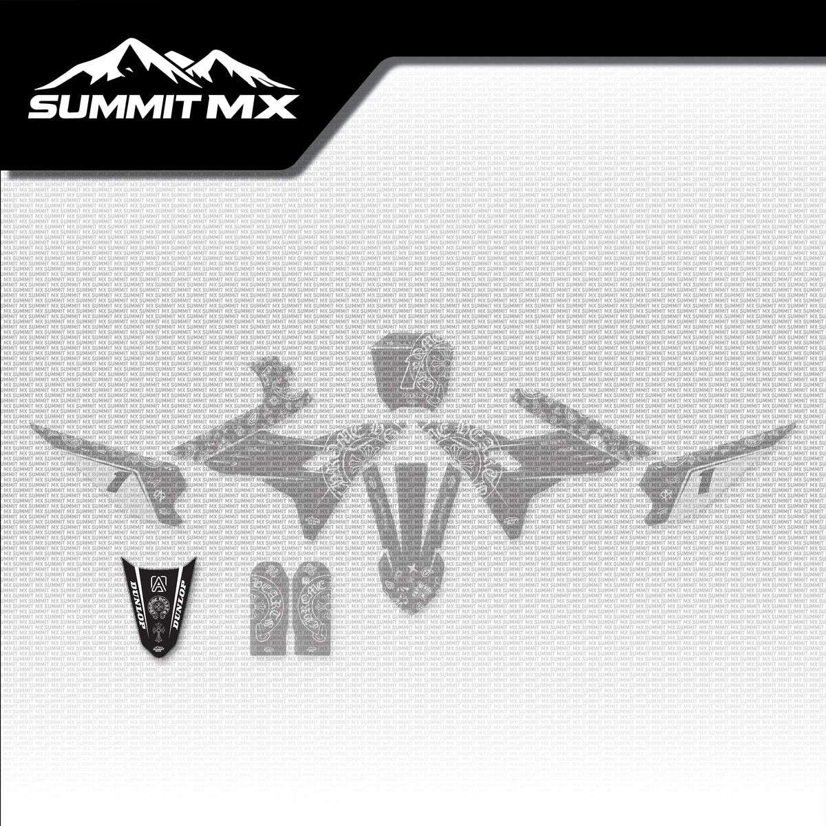 Chrome Hearts Decal for Altis Sigma Rear Fender placement on the full kit
