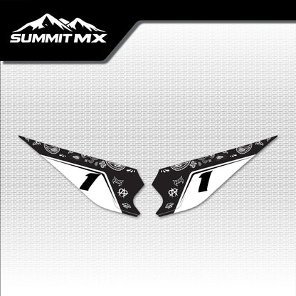 Chrome Hearts Decal for Altis Sigma Side Number Plates