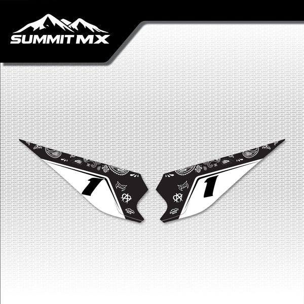 Chrome Hearts Decal for Altis Sigma Side Number Plates