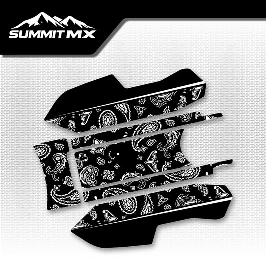 Chrome Hearts Decal for E-Ride Pro Battery Lid