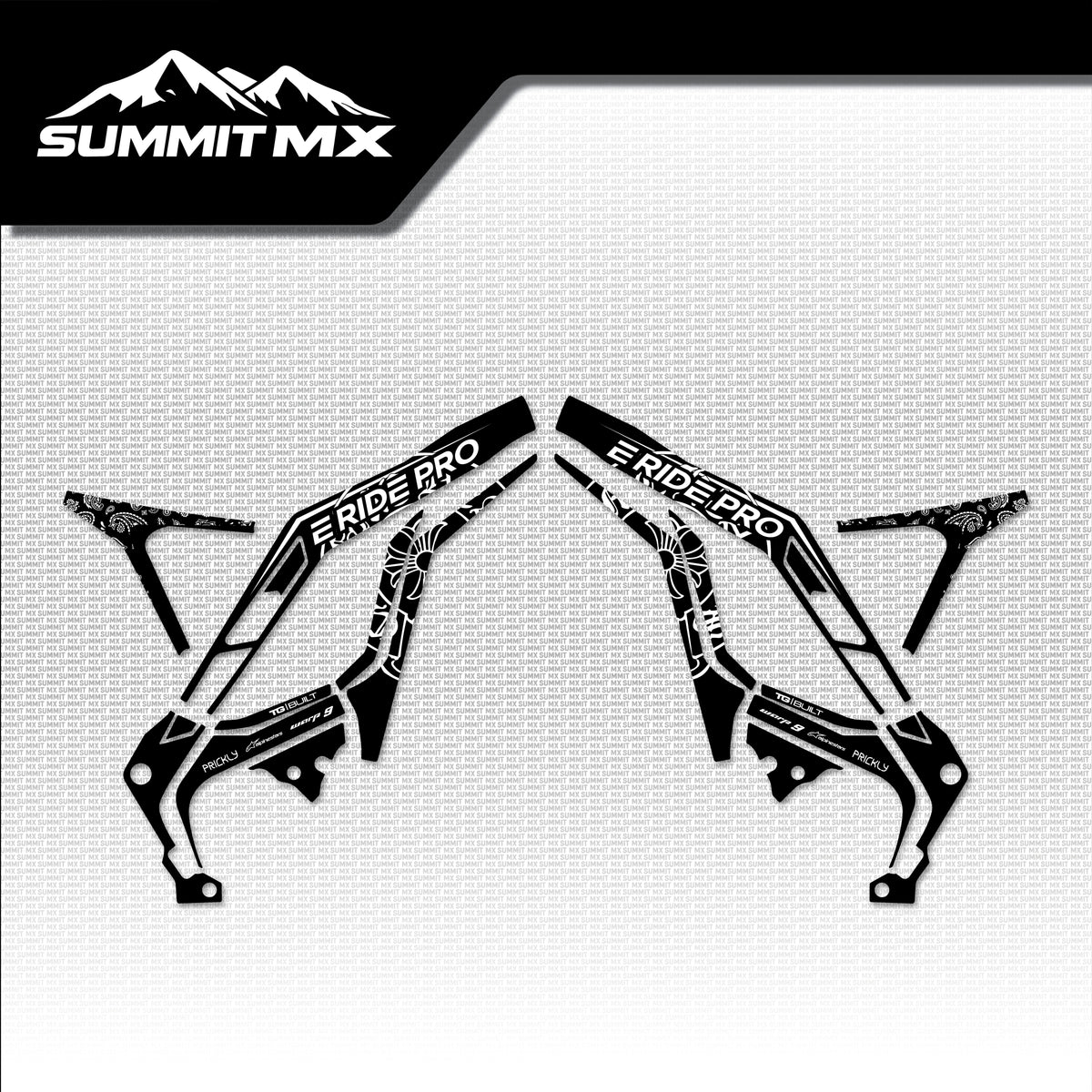 Chrome Hearts Decal for E-Ride Pro Frame