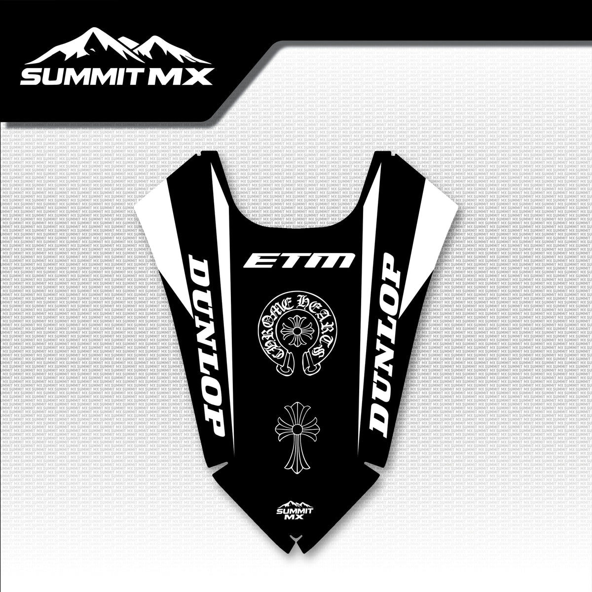 Chrome Hearts Decal for ETM RTR Rear Fender