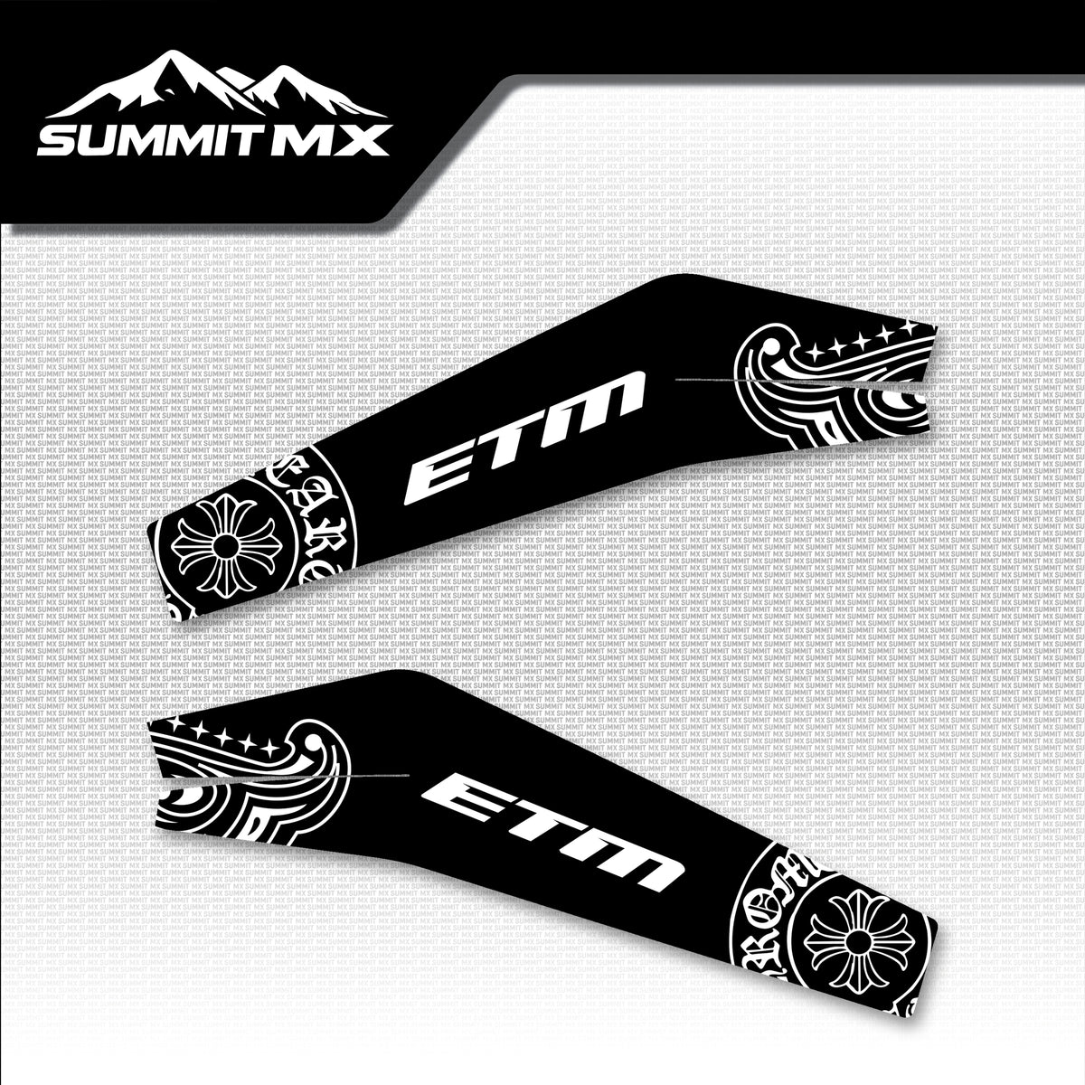 Chrome Hearts Decal for ETM RTR Swing Arm