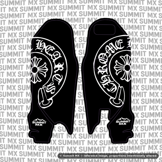 Chrome Hearts Fork Guard Decals