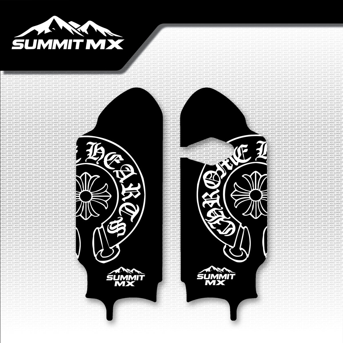 Chrome Hearts Decal for RFN Warrior Pro SX-E15 Fork Guards