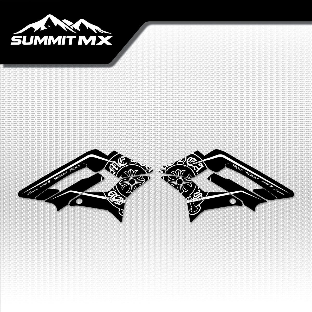Chrome Hearts Decal for Storm Bee Side Shrouds