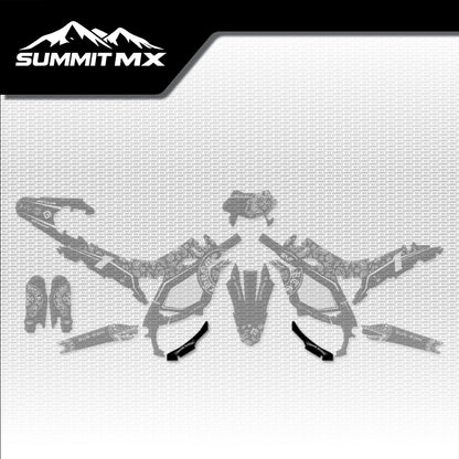 Chrome Hearts Decal for Ultra Bee Skid Plate placement on the full kit