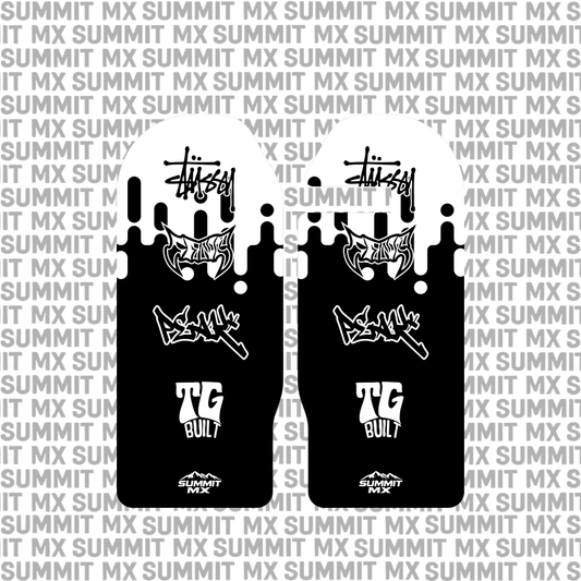 Drip decal for Altis Delta fork guards — Summit MX