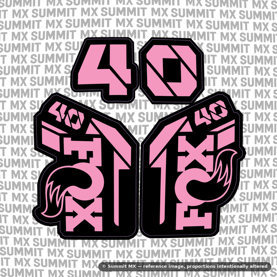 Fox 40 Fork Tube Decal — view 11