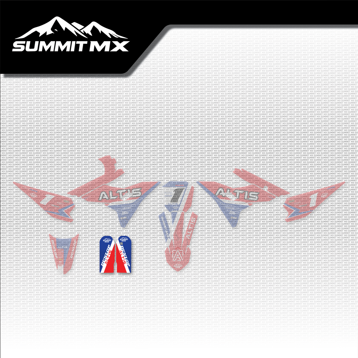 Honda Inspired Altis Sigma Fork Guard Decals placement on the full kit