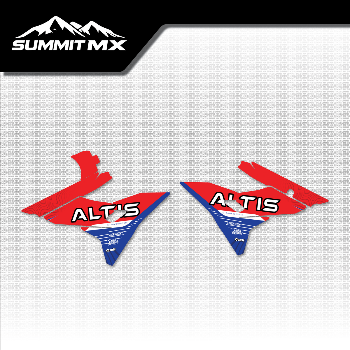 Honda Inspired Altis Sigma Front Shroud Decals