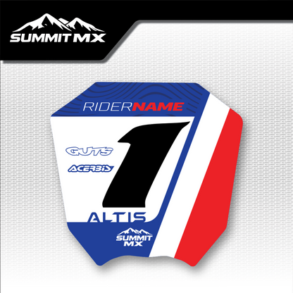 Honda Inspired Altis Sigma Number Plate Decal