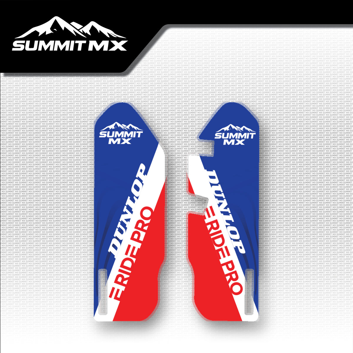 Honda Inspired E-Ride Pro 3.0 Fork Guard Decals placement on the full kit