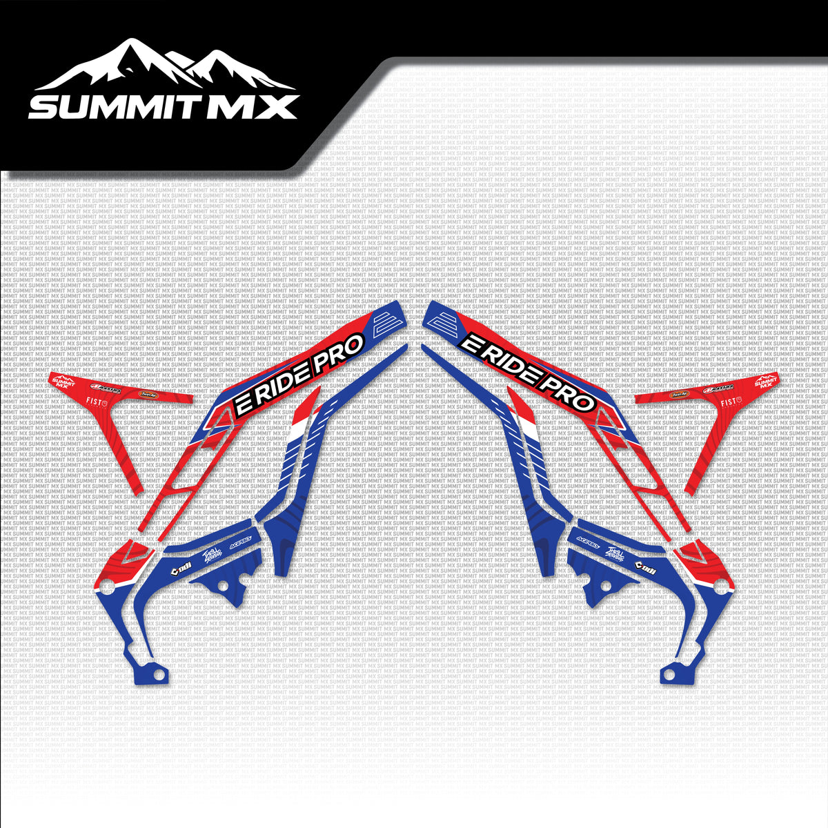 Honda Inspired E-Ride Pro Frame Decals