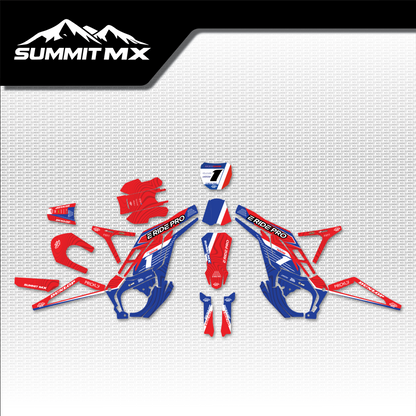 Honda Inspired E-Ride Pro Graphics Kit for the 1.0 and 2.0