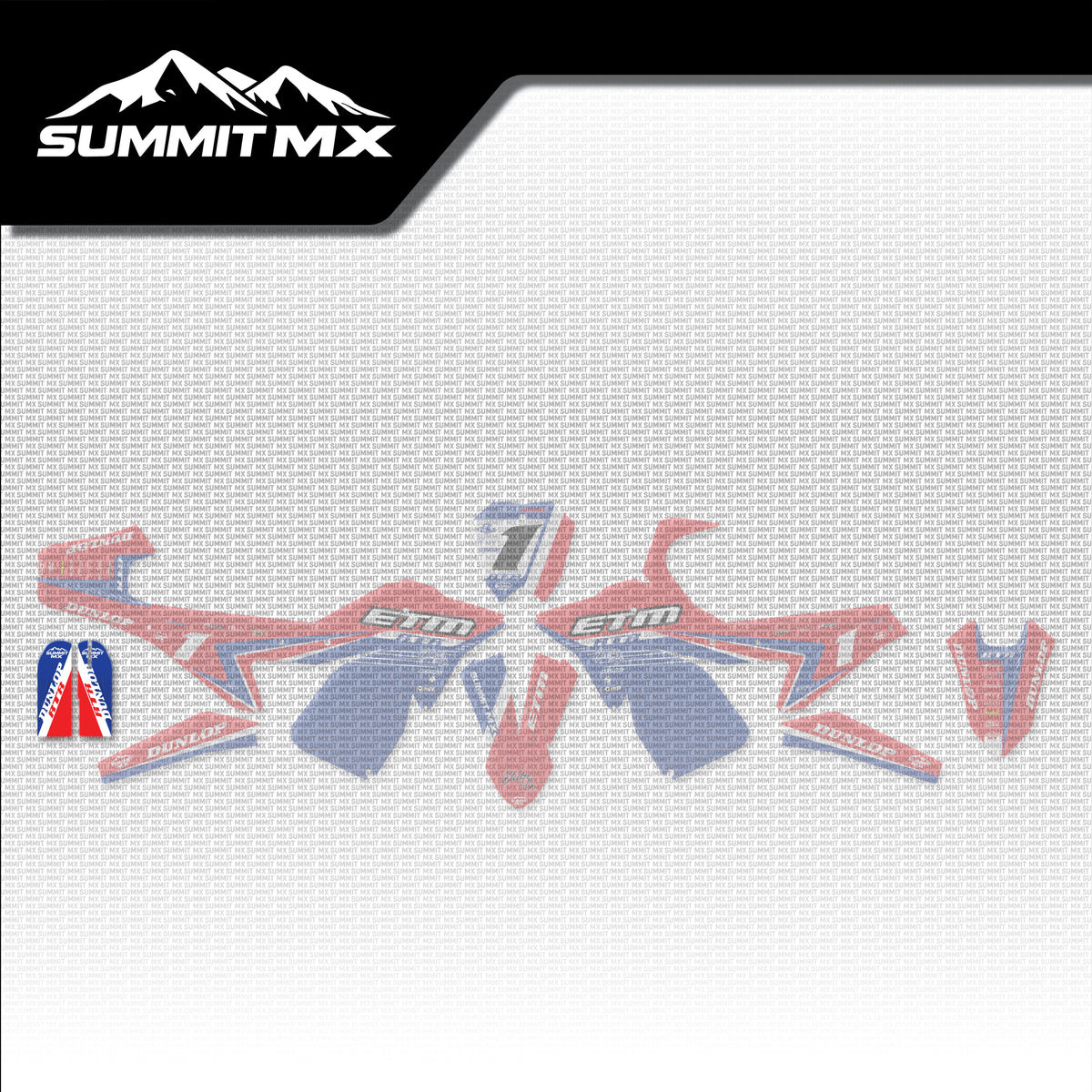 Honda Inspired ETM RTR Fork Guard Decals placement on the full kit