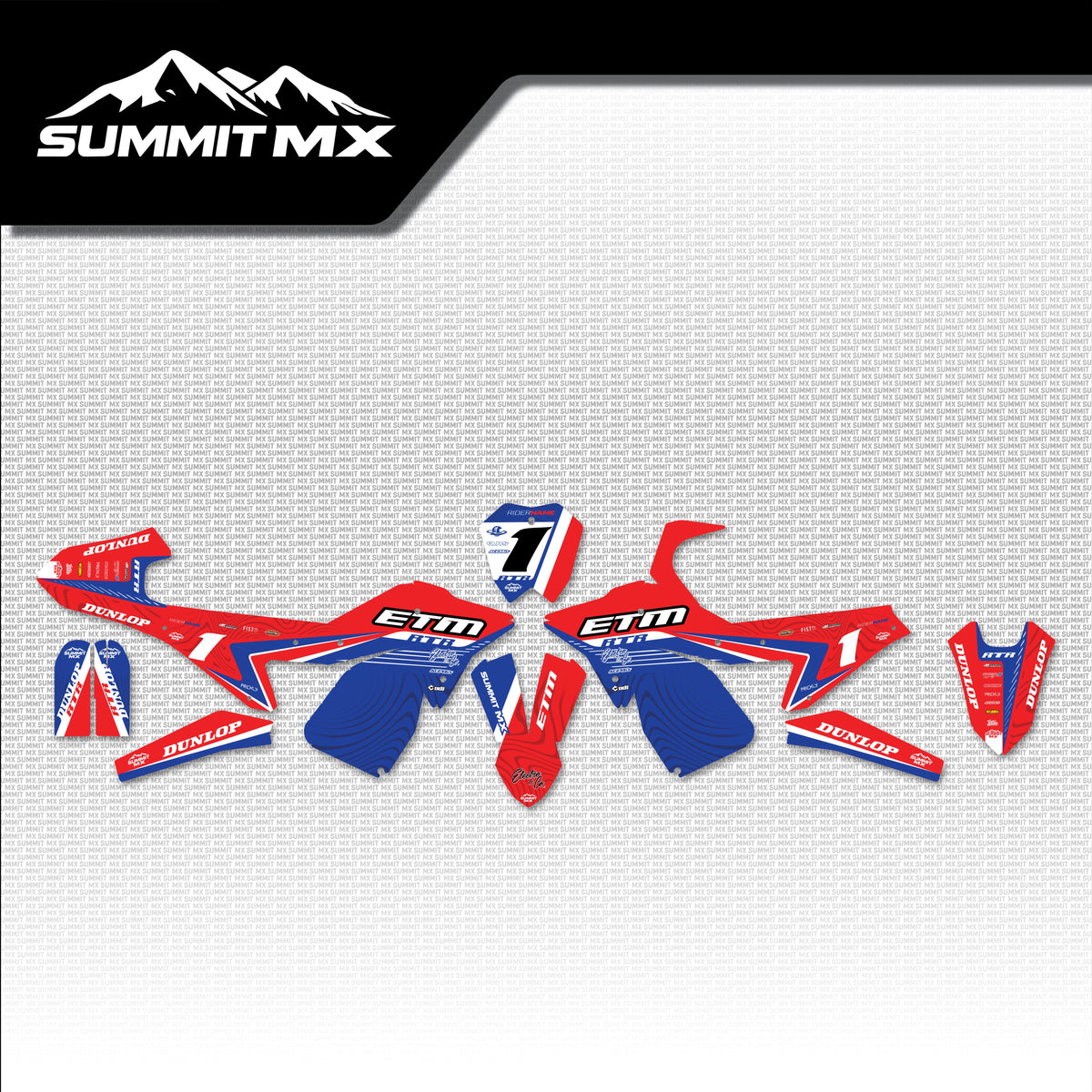 Honda Inspired ETM RTR Graphics Kit