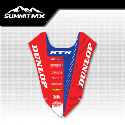 Honda Inspired ETM RTR Rear Fender Decal