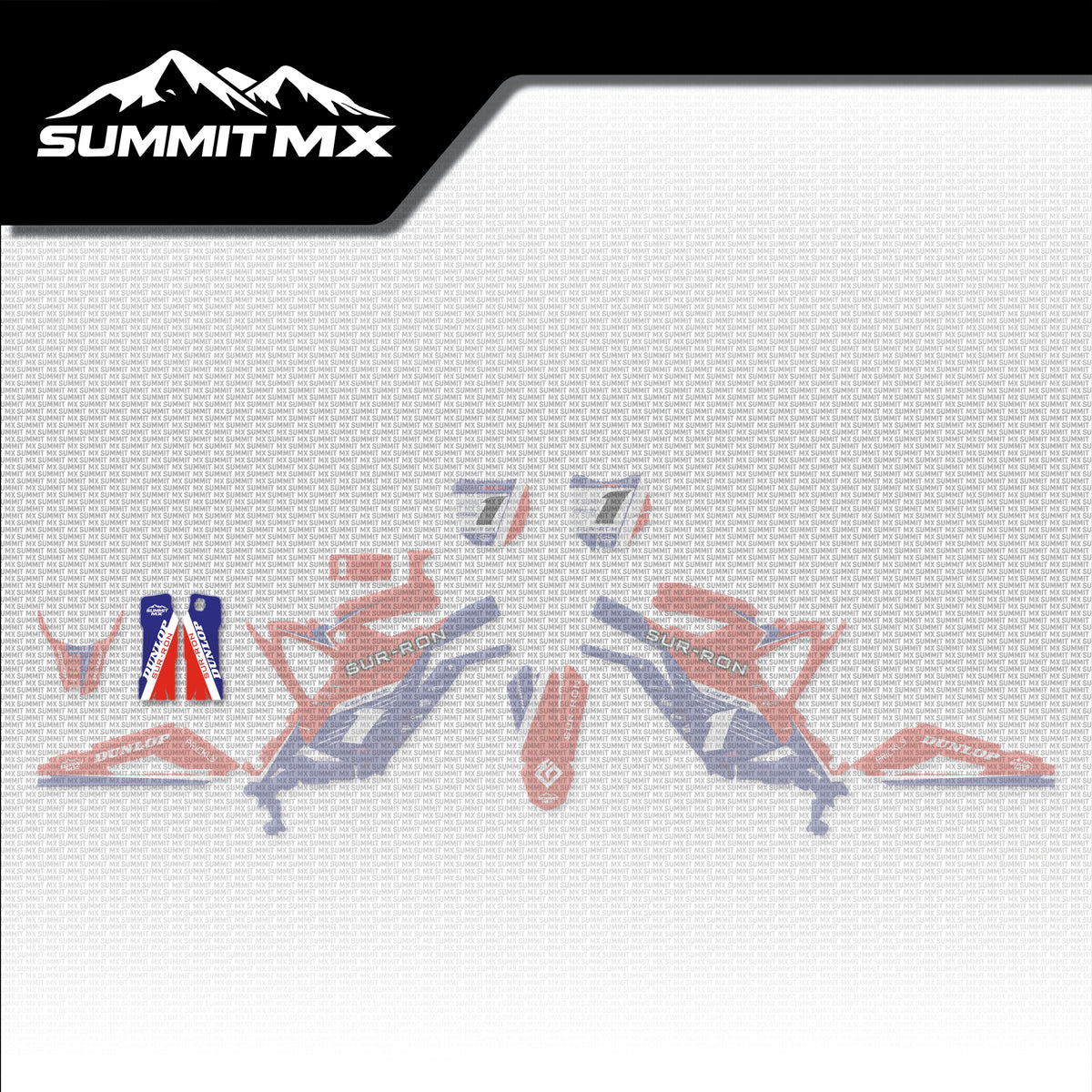 Honda Inspired Light Bee Fork Guard Decals placement on the full kit