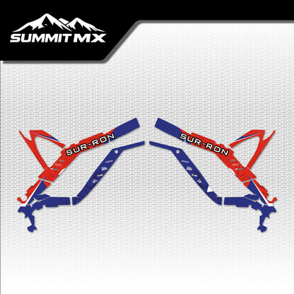 Honda Inspired Light Bee Frame Decals